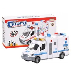 Машина эл. Полиция, свет, звук, эл.пит.АА*3шт.не вх.в комплект, коробка Наша Игрушка