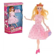 Игр. наб. "Модница", в компл. кукла 30см, предм.2шт., кор. Наша Игрушка