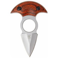 Тактический тычковый нож "Pirat", эбеновое дерево, длина клинка 5 см