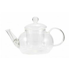 Заварочный чайник из жаропрочного стекла "Одуванчик" с колбой и пружинкой-фильтром в носике, 500 мл, дно d90 мм Wintergreen Tea&Coffee