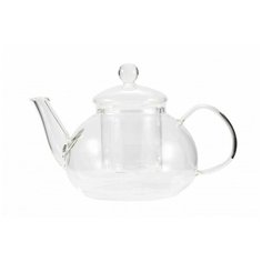 Заварочный чайник из жаропрочного стекла "Одуванчик" с колбой и пружинкой-фильтром в носике, 800 мл, дно d85 мм Wintergreen Tea&Coffee