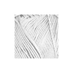 Пряжа для вязания ПЕХ Летняя (100% Мерсеризованный хлопок) 5х100г/330м цв.001 белый Пехорка ПЕХ.летн.001