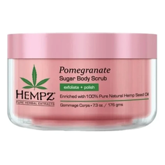 Hempz Body Scrub - Sugar & Pomegranate - Скраб для тела, Сахар и гранат, 176 г