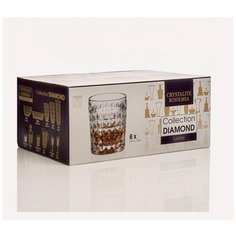 Стаканы Диамонд 230 мл Crystalite Bohemia