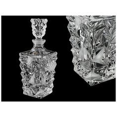 Штоф "Glacier" матовые льдинки 900мл Bohemia Jihlava