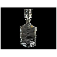 Штоф "Sail" золотые шары 800мл Bohemia Jihlava