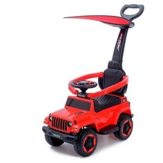 Толокар - каталка "Купе", с родительской ручкой, свет, звук, цвет красный 5698028 Сима ленд