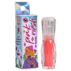 Beauty Fox Блеск для губ Pink rush, нежно-розовый