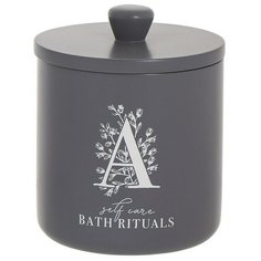 Dcasa Стакан для ватных дисков Bath Rituals серый