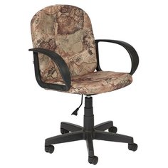 Компьютерное кресло TetChair Багги офисное, обивка: текстиль, цвет: Карта на бежевом