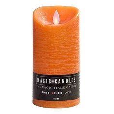 Светодиодная свеча Peha Magic Мерцающая 7.5x15cm Orange MB-20201