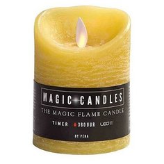 Светодиодная свеча Peha Magic Мерцающая 7.5x10cm Yellow B-20209