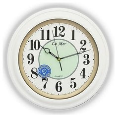 Настенные часы LA MER GD 051 White