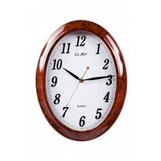 Настенные часы LA MER GD043013 черные цифры