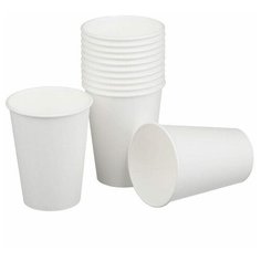 Стакан одноразовый бумажный Формация TasteQuality 300мл, белый, 50шт. Formacia