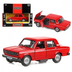 Машинка металлическая инерционная Hoffman "Российский автопром-6R", открывающиеся части, звук, свет Hoffmann