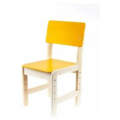 Стул детский регулируемый / желтый РосИгрушка