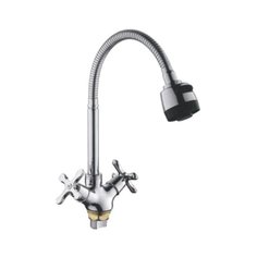 Смеситель для кухни (мойки) Frud R601 R43601 хром/черный