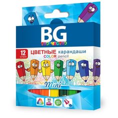 BG Карандаши цветные Mini, 12 цветов (KR12C_m_4642) BG®