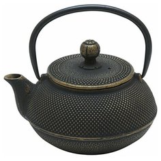 Чугунный чайник "Золотистая черепаха",объем 600 мл. Wintergreen Tea&Coffee