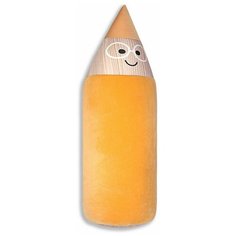 Подушка-валик Штучки, к которым тянутся ручки антистресс Карандаш, желтый
