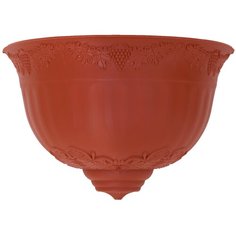 Кашпо Сибполимер Ангара 32 х 17 х 21 см терракот