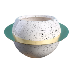 Кашпо Take It Easy Юпитер 11 х 9 см белый