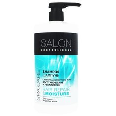 Шампунь для волос восстановление и увлажнение (hair repair & moisture) Salon Professional, 1000 мл