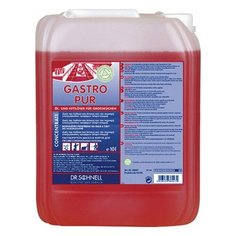 Средство для кухни 10 л, DR.SCHNELL "GASTRO PUR" ("Гастро Пур"), щелочное, обезжиривающее, концентрат, 143445, 1 шт.