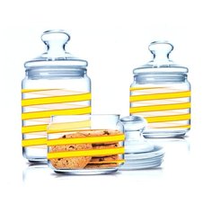 Набор банок SPIRAL YELLOW 3 шт. ОАЭ 81529 Luminarc