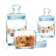 Набор банок COMET NOVA 3 шт. (0,5L+0,75L+1L) ОАЭ 73071 Luminarc