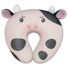 Антистрессовая подушка для шеи Штучки, к которым тянутся ручки "Теленок", розовая