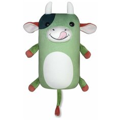 Мягкая игрушка-антистресс Штучки, к которым тянутся ручки Теленок "Батон" малый, 39см, зеленый