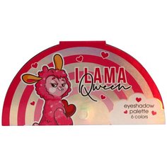 Beauty Fox Палетка теней для век Llama Queen bubble gum/vanila icecream/mint mood/pink llama/purple candy/blackberry