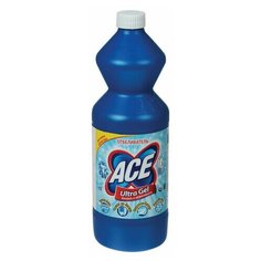 Средство для отбеливания и чистки тканей 1 л ACE для белой ткани, гель, 2702242, 2 шт. A.C.E.