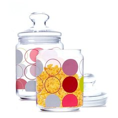 Набор банок ZOOM WHITE 2 шт. (1L+1L) ОАЭ 75149 Luminarc