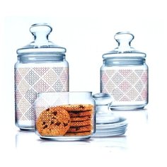 Набор банок ALTO RUBIS 3 шт. (0,5L+0,75L+1L) ОАЭ 72775 Luminarc