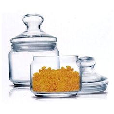 Набор банок PLAIN 2 шт. (0,5L+0,5L) ОАЭ 79036 Luminarc