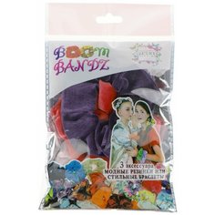 Резинка для волос Lukky Fashion, Boom bandz, 3 шт, "Бархатный сезон" (Т20292)