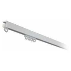 Карниз профильный для легких штор (Белый, 110 см) Мастер Плюс