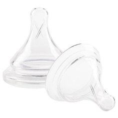Соска Joovy Boob Nipples 1 стадия силиконовая 0+, 2 шт.