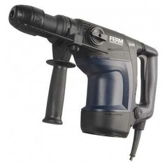 Перфоратор Ferm HDM1043P, без аккумулятора, 1100 Вт черный/синий