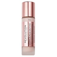 REVOLUTION Тональный крем Conceal & Define, 23 мл, оттенок: F0.5