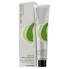 Elgon Get The Color Dolce безаммиачная перманентная крем-краска для волос, 6.2 ореховый бежевый темно-русый, 100 мл