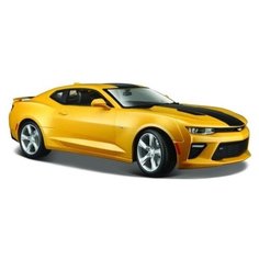 Машинка Maisto 1:18 Chevrolet Camaro SS год 2016, желтый