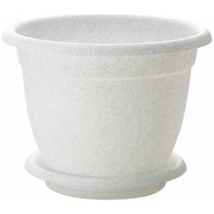 Горшок InGreen Борнео ING42019, 19х14.8 см мраморный