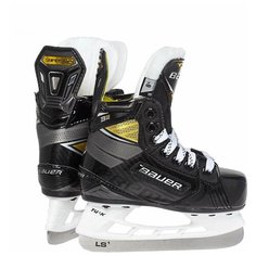 Детские хоккейные коньки Bauer Supreme 3S Pro Yth для мальчиков, черный р. 10.0 D Бауэр