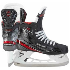 Детские хоккейные коньки Bauer Vapor 2X Junior для мальчиков, черный/белый р. 1.0 D Бауэр