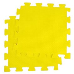 Детский коврик-пазл, 1 × 1 м, жёлтый Janett