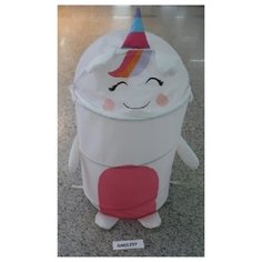 Контейнер для хранения детских игрушек "Единорог", 45х35 см Рыжий кот